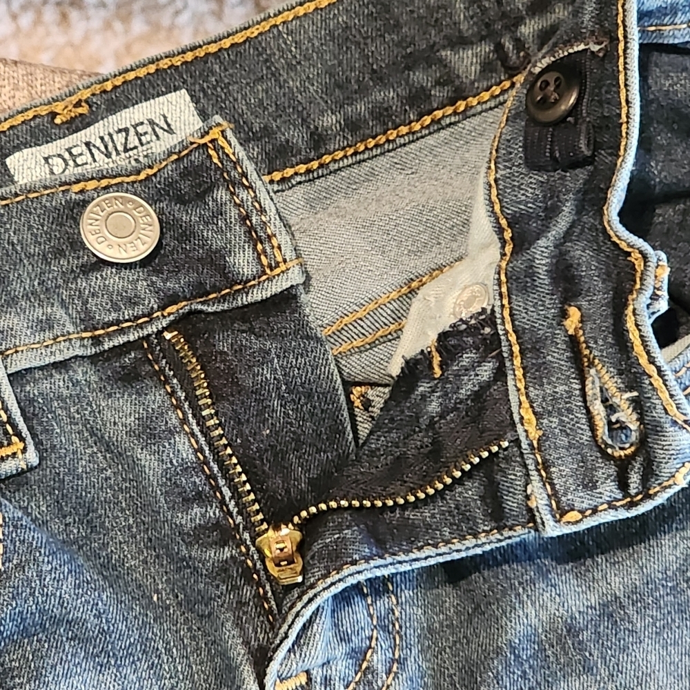 Levi's Denizen Skinny Fit Dark Wash Jeans Size 10 - Picture 13 of 15